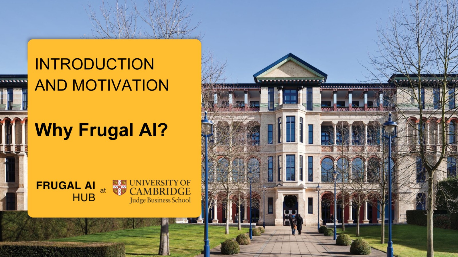 Introduction and Motivation: Why Frugal AI?